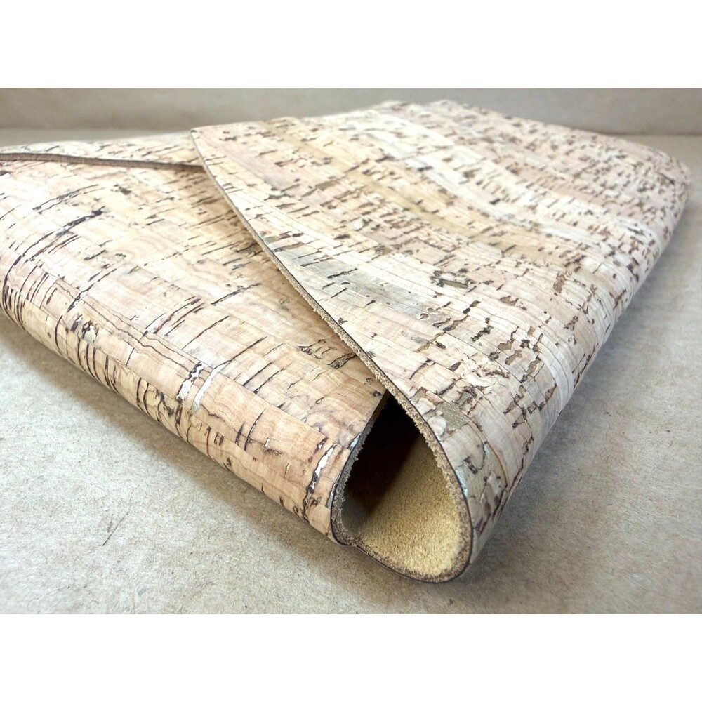 JNB/J. Crew Natural Cork Envelope Clutch Purse, Eco-Friendly & Chic - Picture 7 of 11